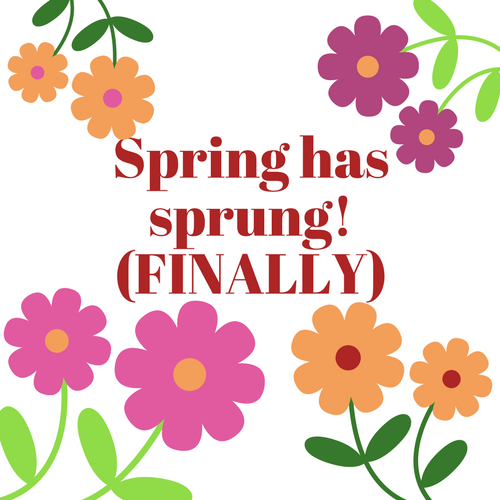 The Time Has Come For All Things Spring. To Us, That Means Fresh New Seasonal Salads. To You, That Might Mean Putting On A Fancy Easter Dinner, Hdpng.com  - Spring Has Sprung, Transparent background PNG HD thumbnail