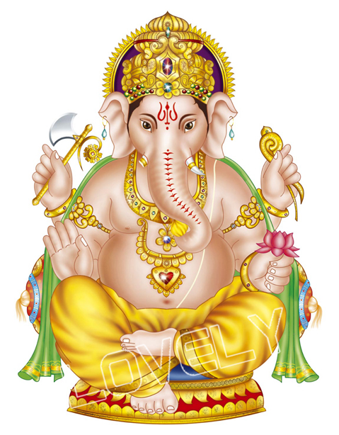 Lord Ganesha png picture with