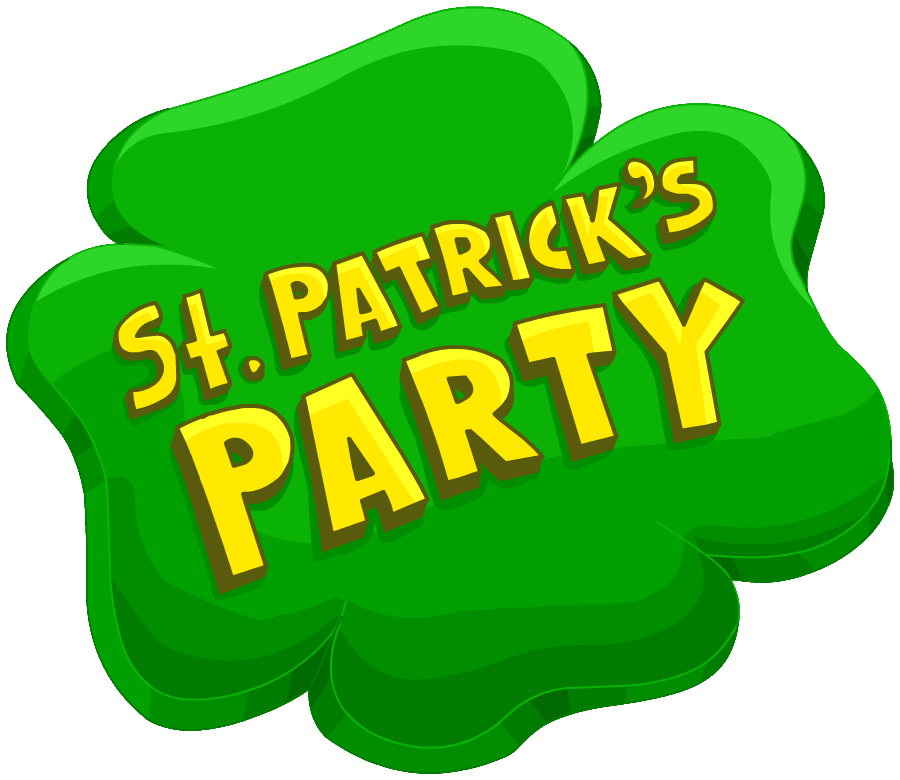 St. Patricku0027S Day Party Logo.png - St Patricks Day, Transparent background PNG HD thumbnail