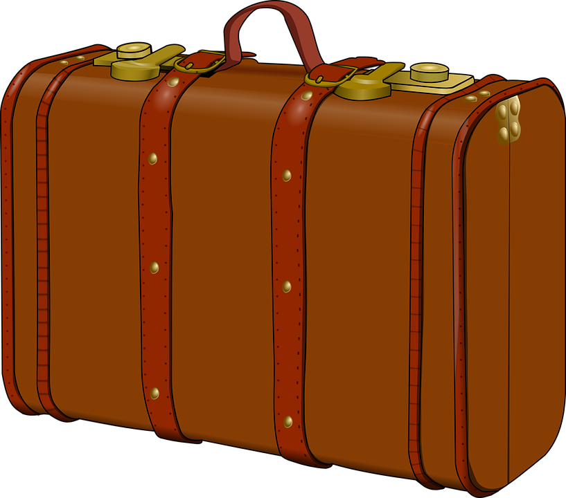 Suitcase, Old, Travel, Traveler, Pack - Stacked Luggage, Transparent background PNG HD thumbnail