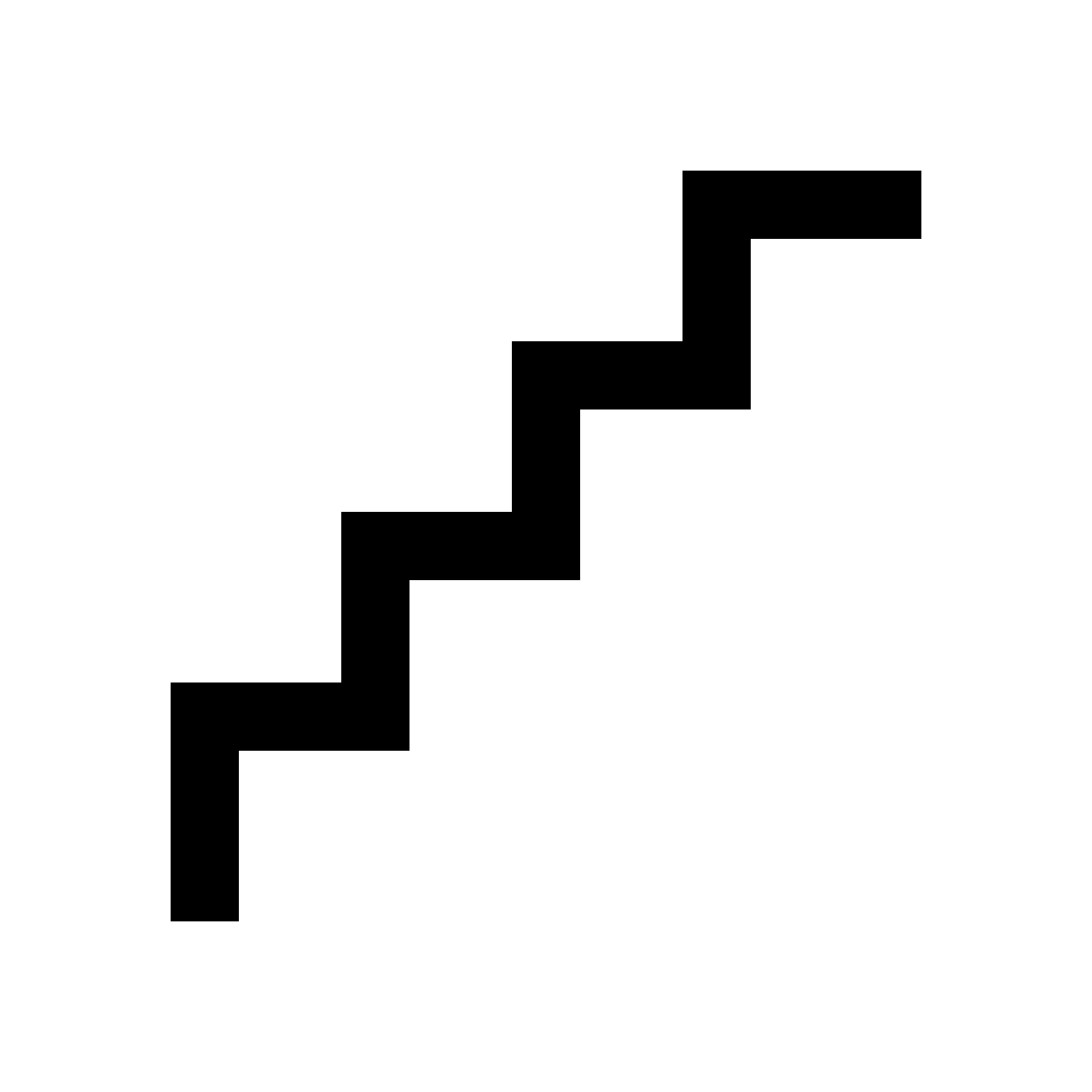 Stairs Icon - Stairs, Transparent background PNG HD thumbnail