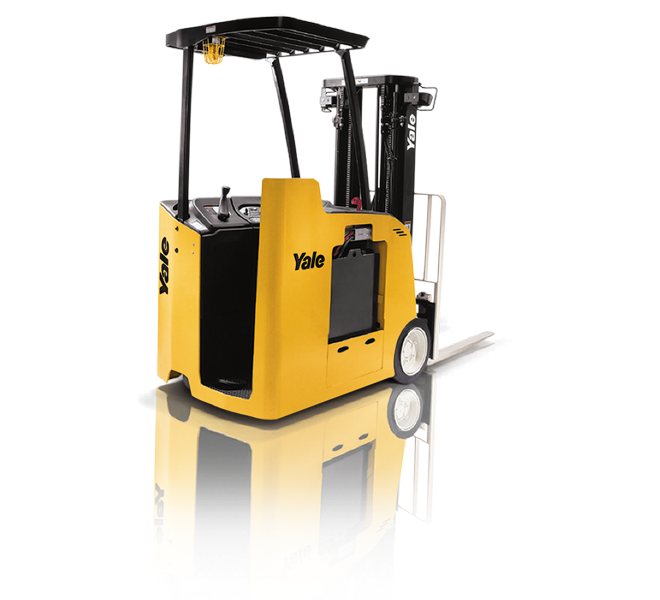Esc030 40Ac 3 Wheel Stand Up Electric Forklift - Stand Up Forklift, Transparent background PNG HD thumbnail