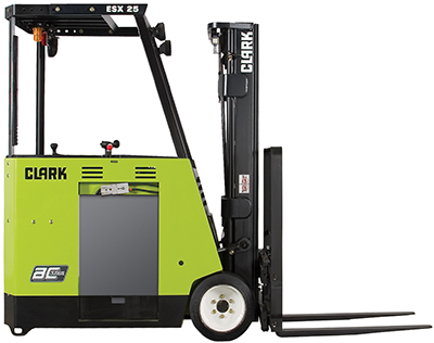 Stand Up Counterbalance Esx12 25: 2,500 5,000 Lb. Lift Capacity   Forklifts Of Toledo - Stand Up Forklift, Transparent background PNG HD thumbnail