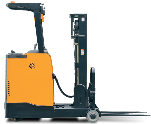 Stand Up Reach Trucks - Stand Up Forklift, Transparent background PNG HD thumbnail