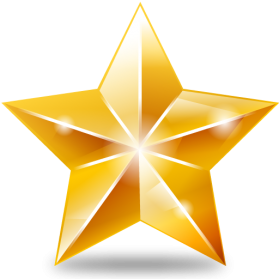 Christmas Gold Star Png File - Star, Transparent background PNG HD thumbnail