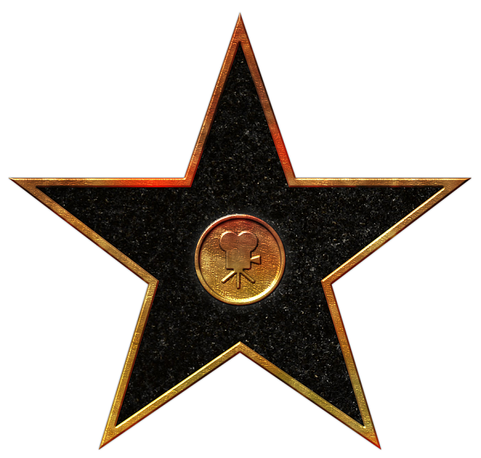 Walk Of Fame Stars Hollywood Movies Png - Star Movies, Transparent background PNG HD thumbnail