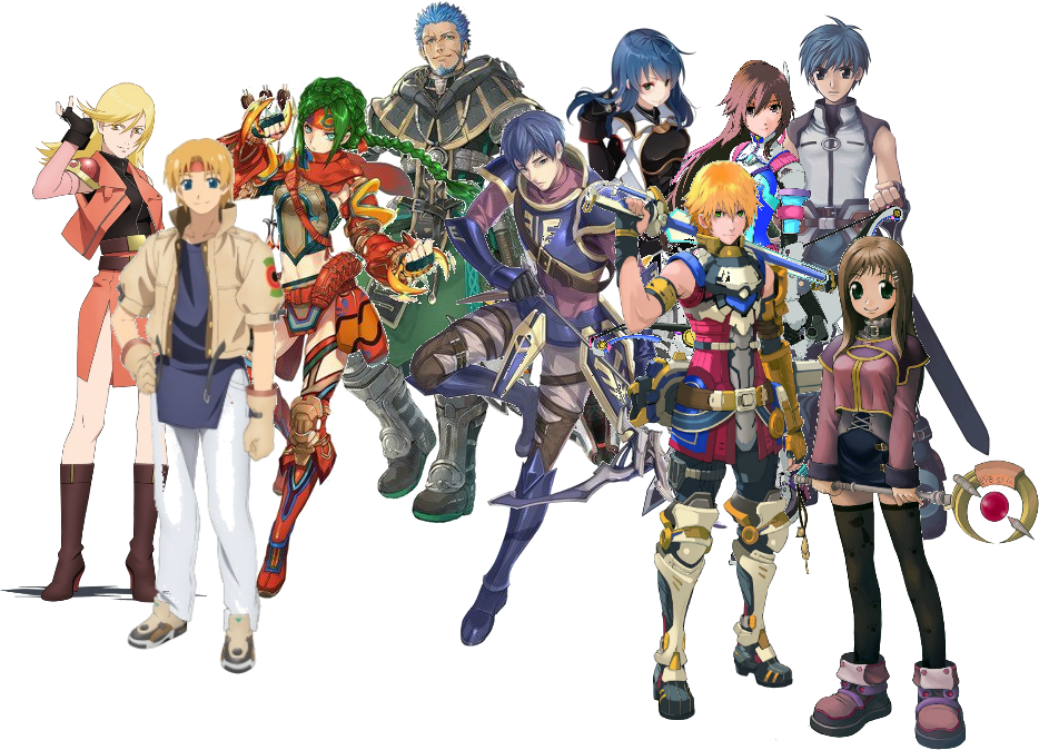 Humans.png - Star Ocean, Transparent background PNG HD thumbnail