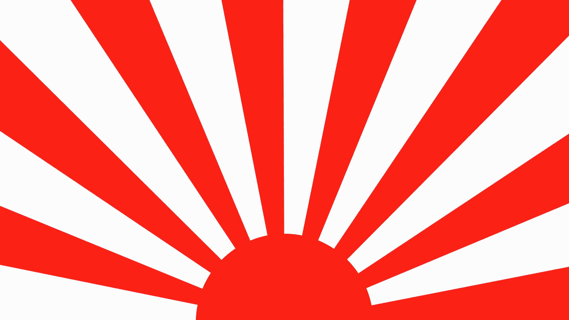 Traditional Japanese Spinning Sunburst Red And White Background. Seamless Looping Cartoon Hd Animation. - Starburst, Transparent background PNG HD thumbnail