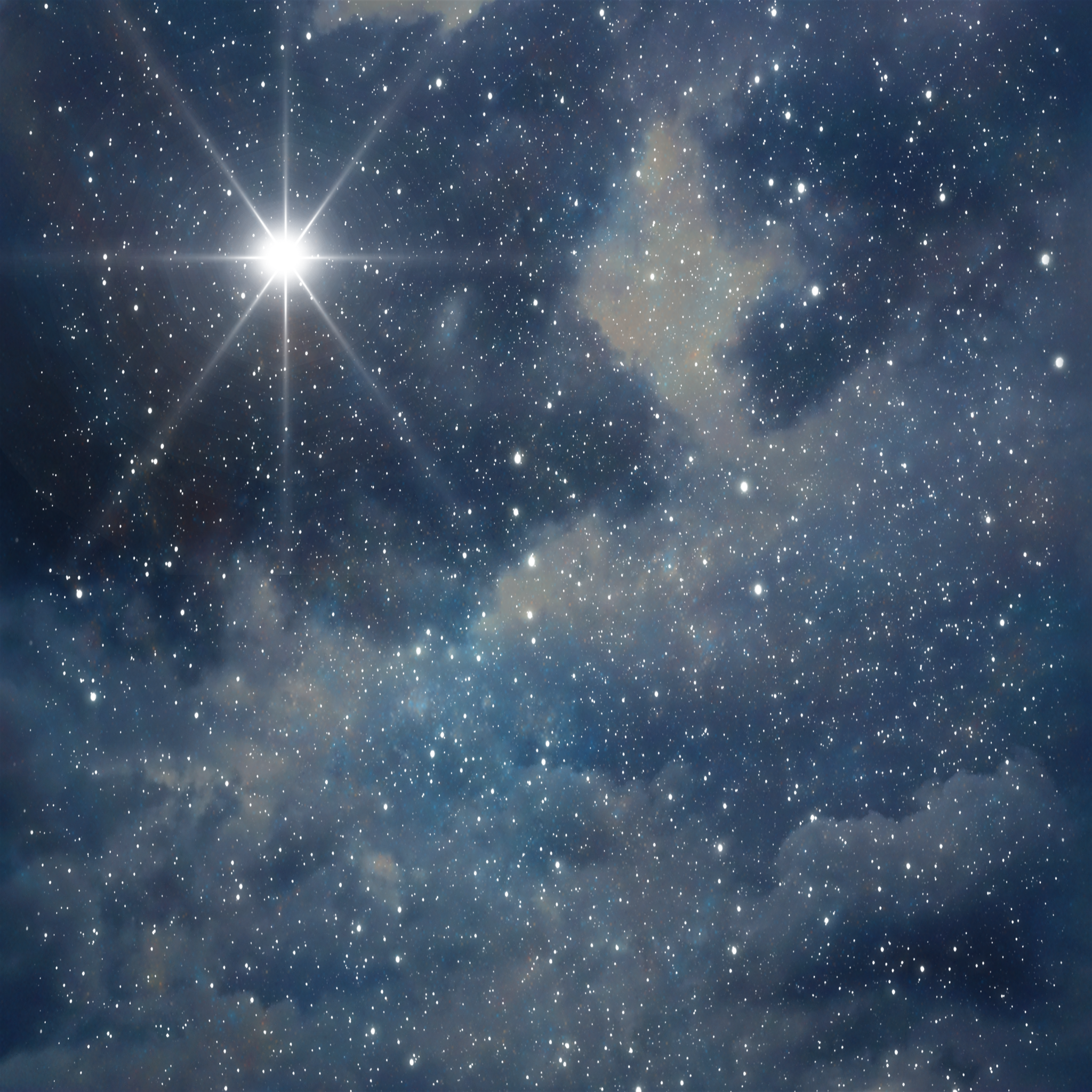 Starry Sky Background PNG-Plu