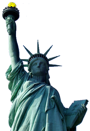 Png 297X435 Statue Of Liberty No Background - Statue Of Liberty, Transparent background PNG HD thumbnail