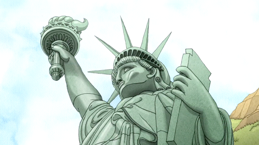 S6E21.146 The Statue Of Liberty.png - Statue Of Liberty, Transparent background PNG HD thumbnail
