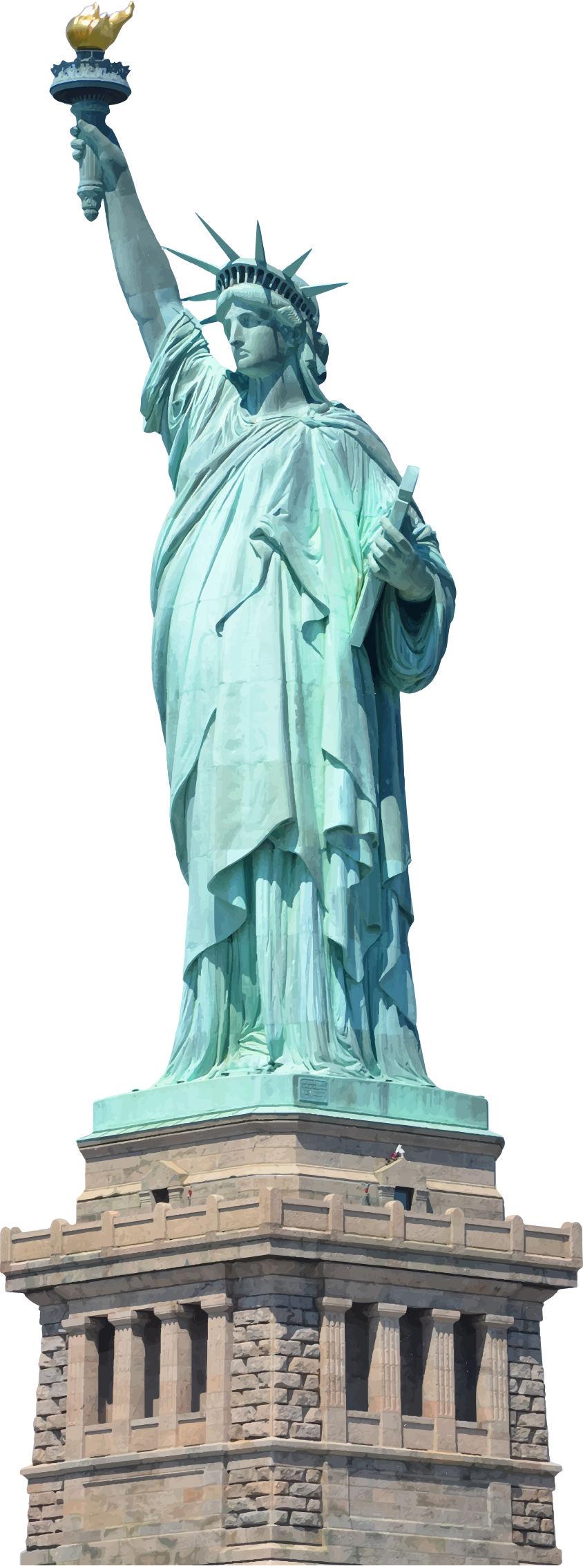 Statue Of Liberty Png - Statue Of Liberty Png File, Transparent background PNG HD thumbnail