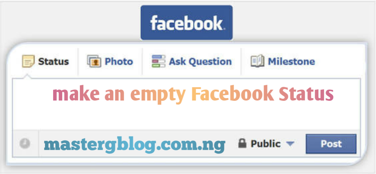 Empty Facebook Status - Status Update, Transparent background PNG HD thumbnail