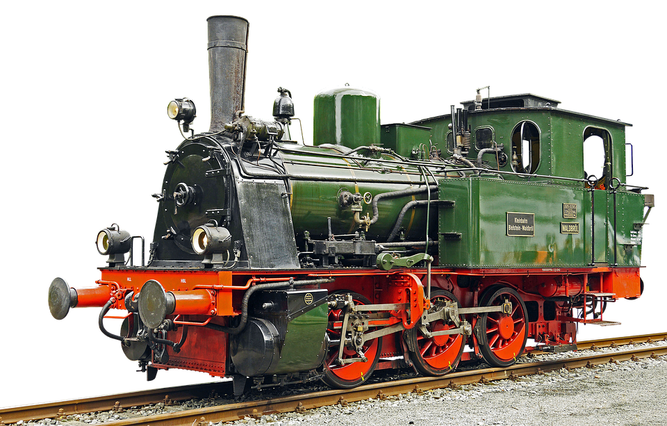 Locomotive, Steam Locomotive, Old - Steam Train, Transparent background PNG HD thumbnail
