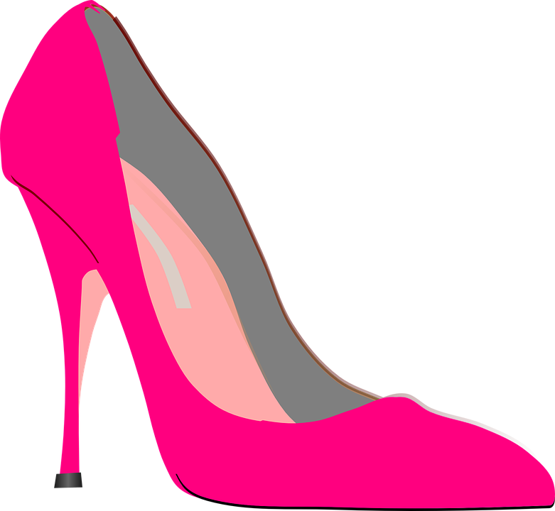 High Heels, Stilettos, Stiletto Heeled Shoe, Pump, Pink - Stiletto Heels, Transparent background PNG HD thumbnail