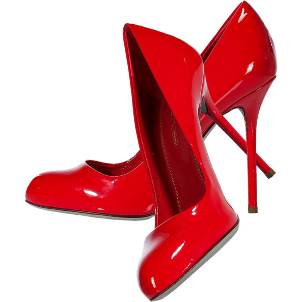 Sergio Rossi Flamenco Red Patent Leather Stilettos   My Fashion Wants - Stilettos, Transparent background PNG HD thumbnail