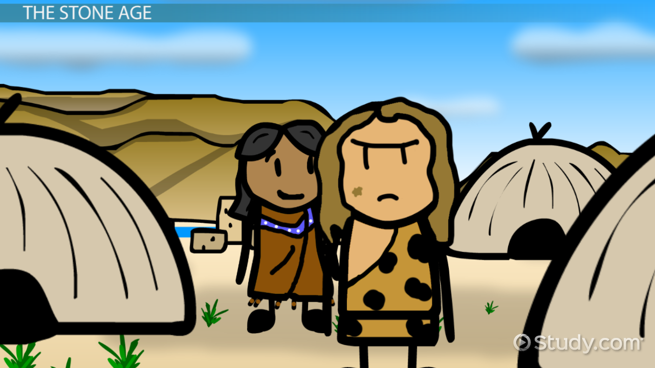 The Stone Age: Period U0026 Overview   Video U0026 Lesson Transcript | Study Pluspng. - Stone Age Man Hunting, Transparent background PNG HD thumbnail