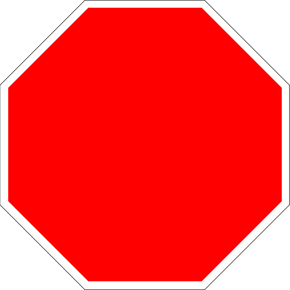 File:blank Stop Sign Octagon.svg - Stop, Transparent background PNG HD thumbnail