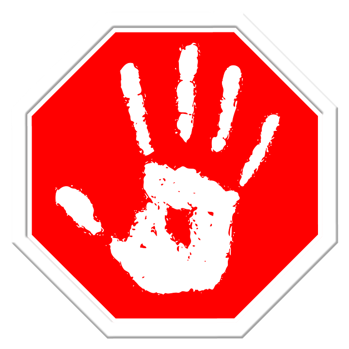 Stop, Hand, Finger, Containing, Off - Stop, Transparent background PNG HD thumbnail