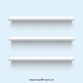 White Shelves - Store Shelf, Transparent background PNG HD thumbnail