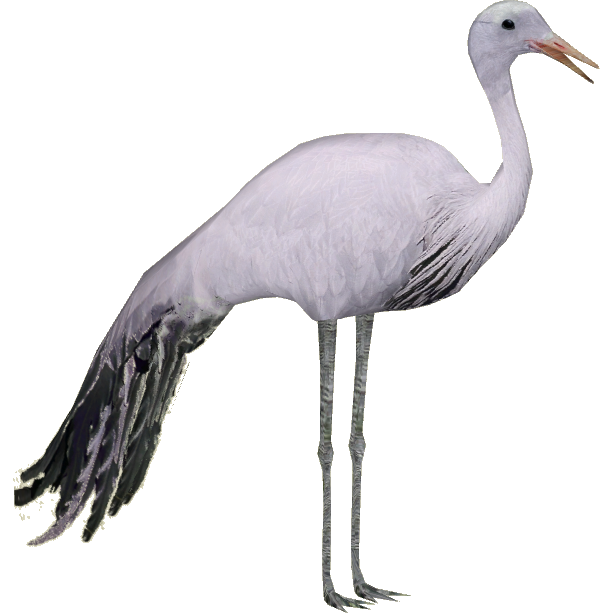 Image   Blue Crane (Dutch Designs).png | Zt2 Download Library Wiki | Fandom Powered By Wikia - Stork, Transparent background PNG HD thumbnail