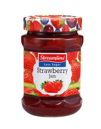 Strawberry Less Sugar Jam - Strawberry Jam, Transparent background PNG HD thumbnail