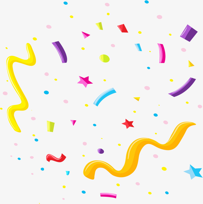 Colorful Streamers, Vector Material, Carnival Continues, Party Streamers Png And Vector - Streamers, Transparent background PNG HD thumbnail