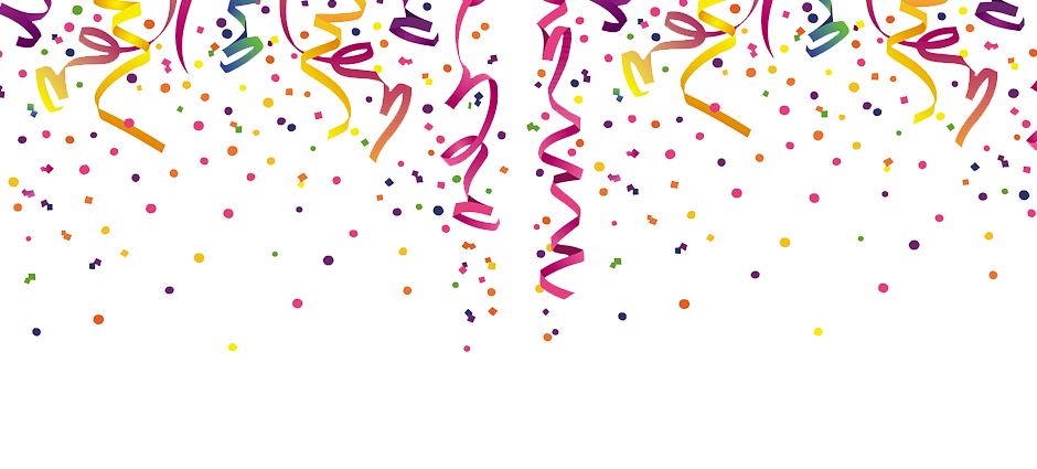 Party Streamer Decoration PNG