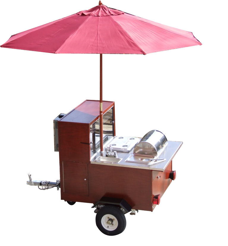 Build A Hot Dog Cart For Under $900! Brought To You By Pro Cart Manufacturer Benscarts Pluspng.com, This Course Lets You Build Your Own U201Ccash Cow Hot Dog Cart. - Street Vendor, Transparent background PNG HD thumbnail