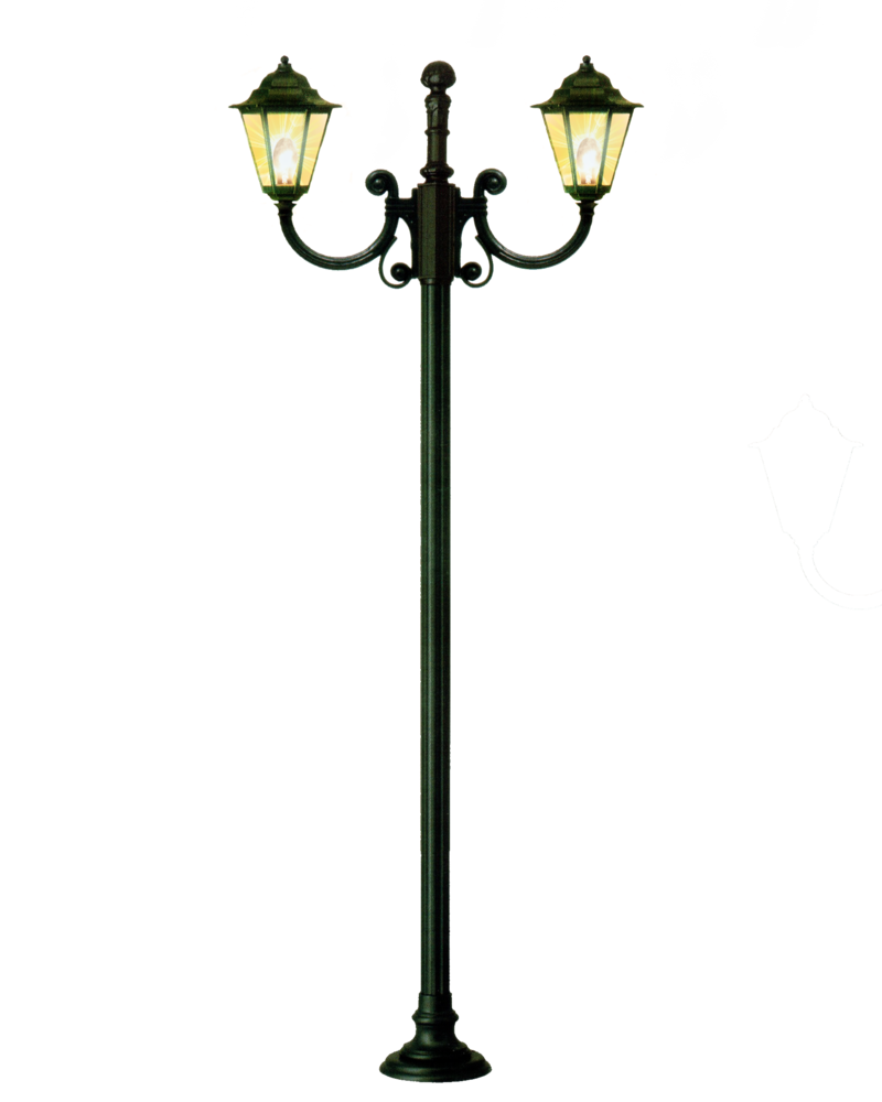 Antique Street Lamp Clipart.