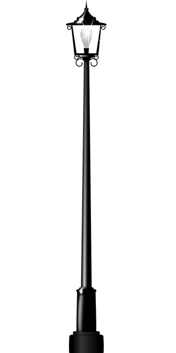 Street Light PNG Glowing by T