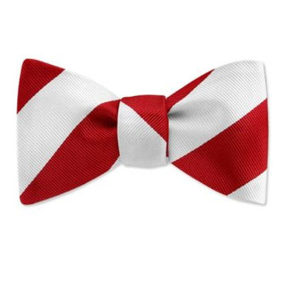 Pin Tie Clipart Striped Tie #11 - Striped Bow Tie, Transparent background PNG HD thumbnail