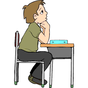 Student At Desk 1 - Student At Desk, Transparent background PNG HD thumbnail