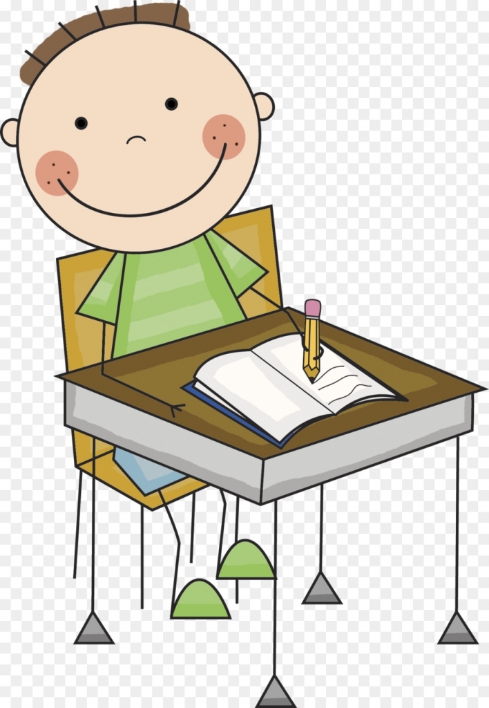 Student Desk Office Clip Art Write Cliparts Png Download 1328 With Regard To Student Art Desk - Student At Desk, Transparent background PNG HD thumbnail