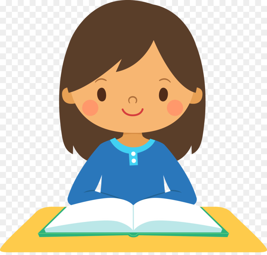 Student Girl School Clip Art   Girl Thinking Cliparts - Student Thinking, Transparent background PNG HD thumbnail
