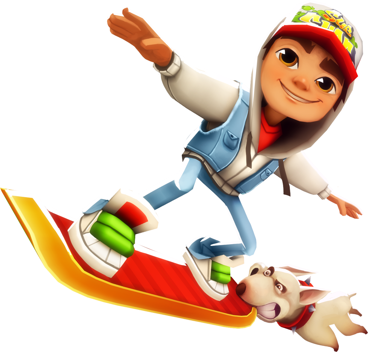 Meet The Heroes Of Street Cool - Subway Surfer, Transparent background PNG HD thumbnail