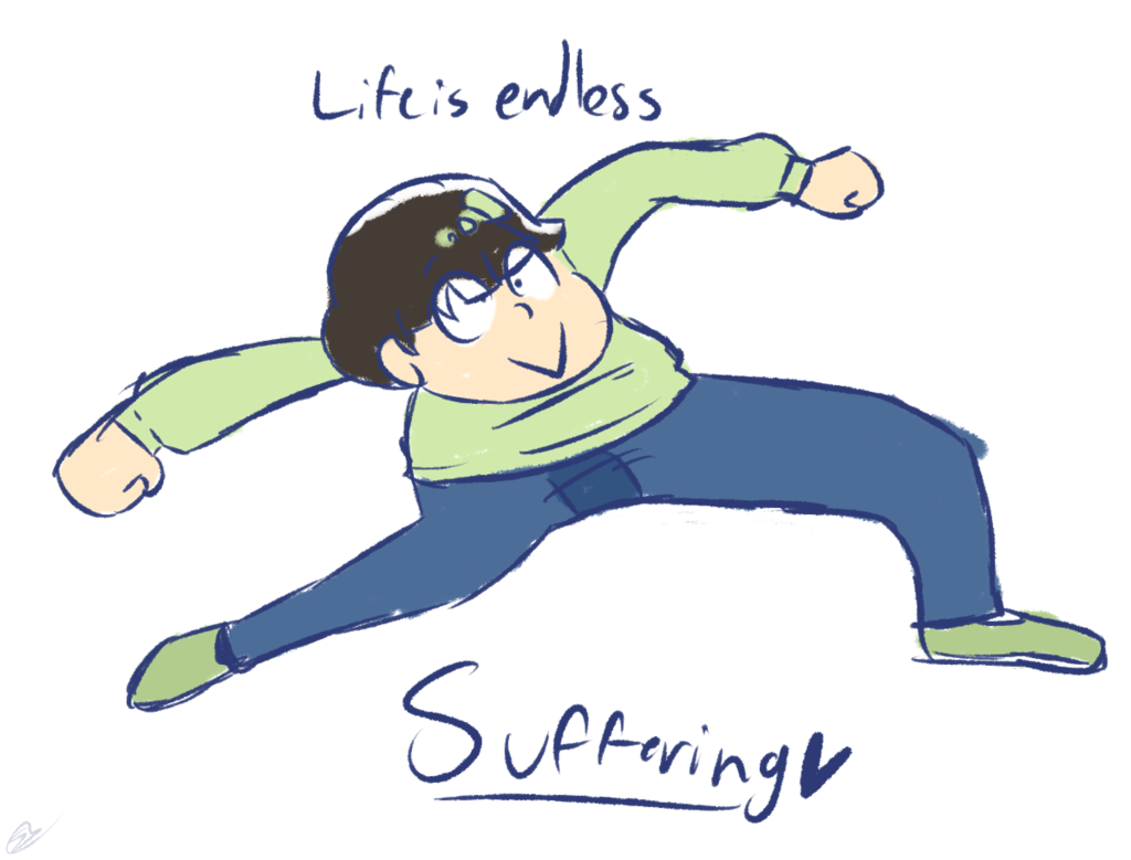 Life Is Endless Suffering.png By Sombrematsu Hdpng.com  - Suffering, Transparent background PNG HD thumbnail