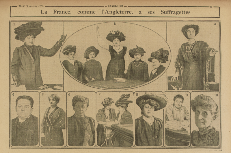 File:excelsior   La France, Comme Lu0027Angleterre, À Ses Suffragettes. - Suffragettes, Transparent background PNG HD thumbnail