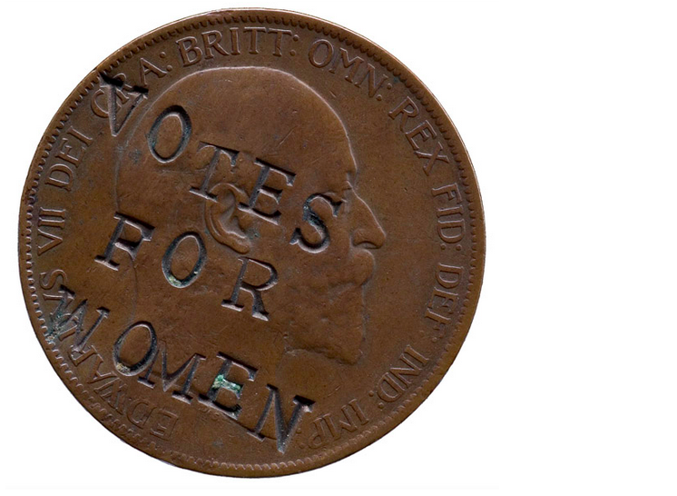 Suffragette · Coin In British Library - Suffragettes, Transparent background PNG HD thumbnail