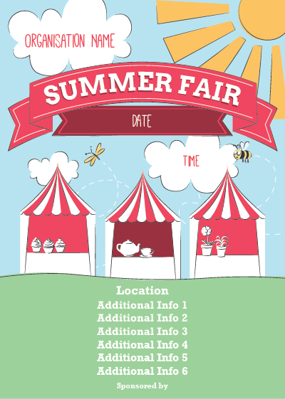 Picture Of Summer Fair Flyer (1) - Summer Fayre, Transparent background PNG HD thumbnail