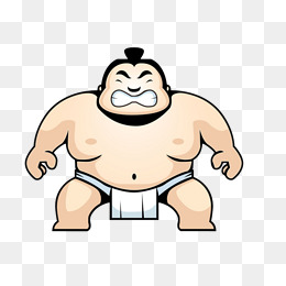 Sumo Player, Sumo, Japanese Movement, Light Arm Png Image - Sumo, Transparent background PNG HD thumbnail
