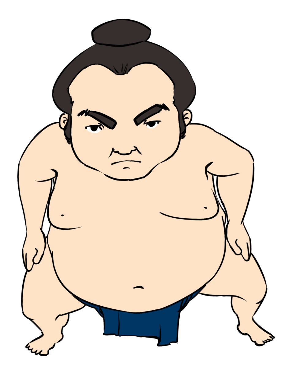 Wrestling Sumo Wrestler Clip Art Clipart - Sumo, Transparent background PNG HD thumbnail