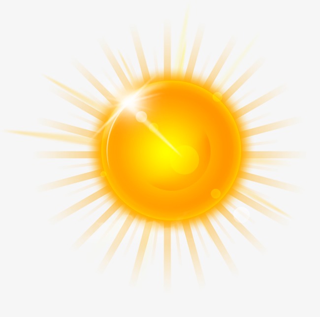The Weather,sun Element, Yellow, Sun, Hd Free Png Image - Sun, Transparent background PNG HD thumbnail