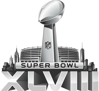 File:super Bowl Xlviii Logo.png - Super Bowl, Transparent background PNG HD thumbnail