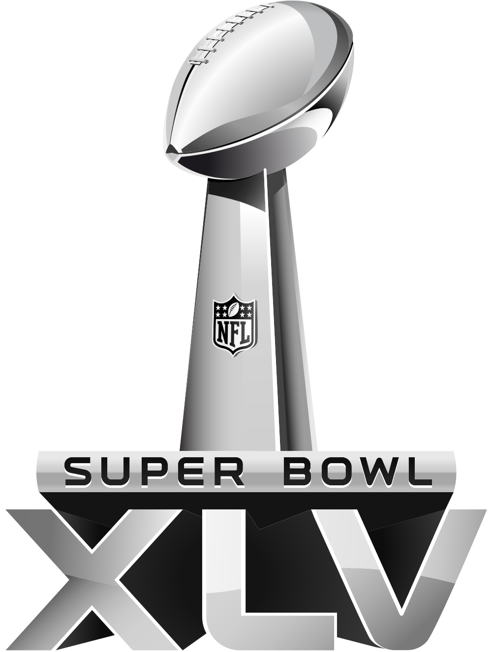 Super Bowl Xlv - Super Bowl, Transparent background PNG HD thumbnail