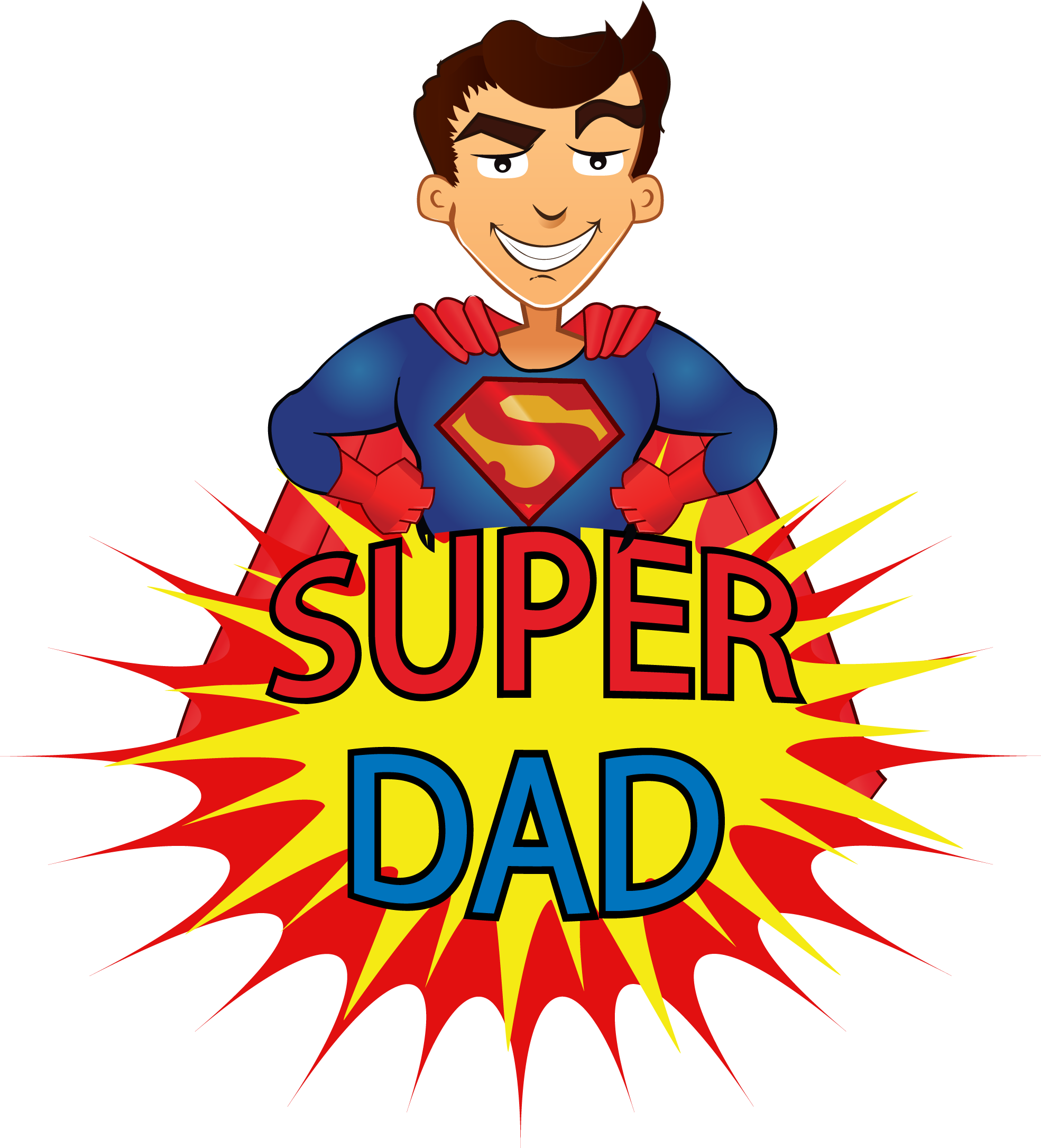 Cartton Super Dad Image 191X210   Cartoon Png Images   All Kidsu0027 Fun - Super Dad, Transparent background PNG HD thumbnail
