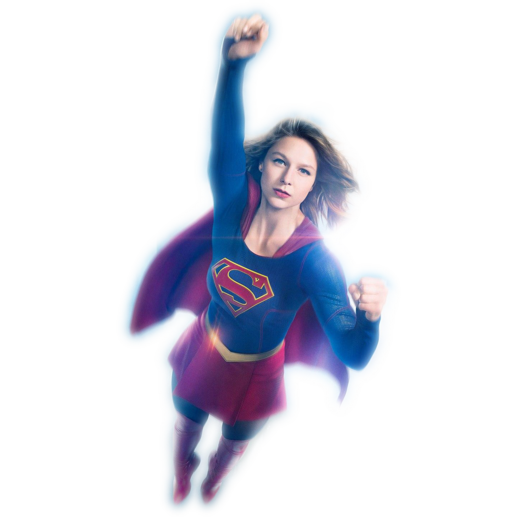 Supergirl Flying Png By Drum Solo 1986 - Supergirl, Transparent background PNG HD thumbnail