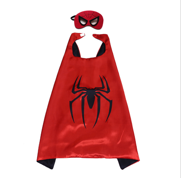Kids Superhero Costume Cape Amp Mask Children Fancy  - Superhero Capes, Transparent background PNG HD thumbnail