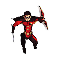 Superhero Robin Free Download Png Png Image - Superhero Robin, Transparent background PNG HD thumbnail