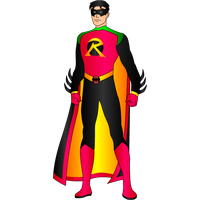 Superhero Robin Picture Png Image - Superhero Robin, Transparent background PNG HD thumbnail